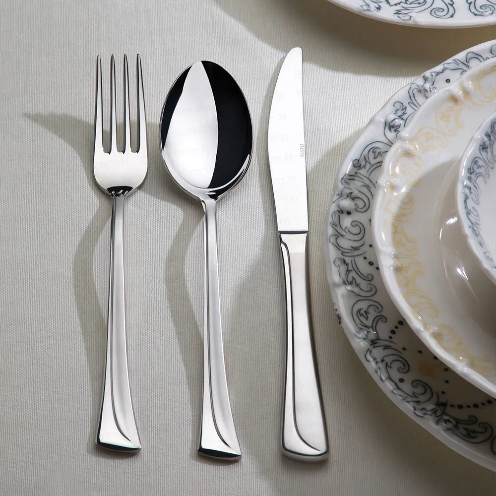 Hansum 89 Pieces Cutlery Set