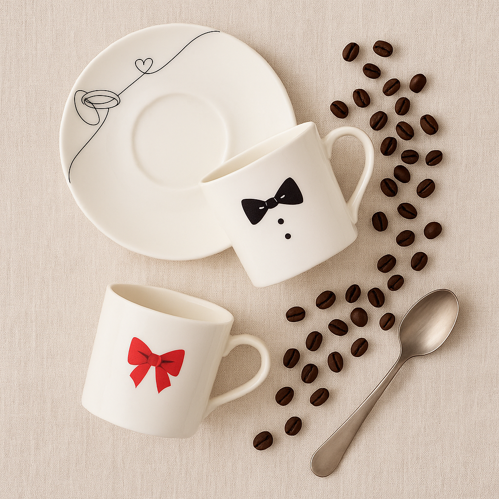 Lovu Coffee Set for Couples