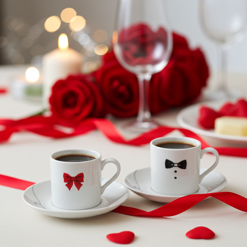 Lovu Coffee Set for Couples