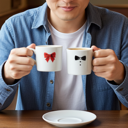 Lovu Coffee Set for Couples
