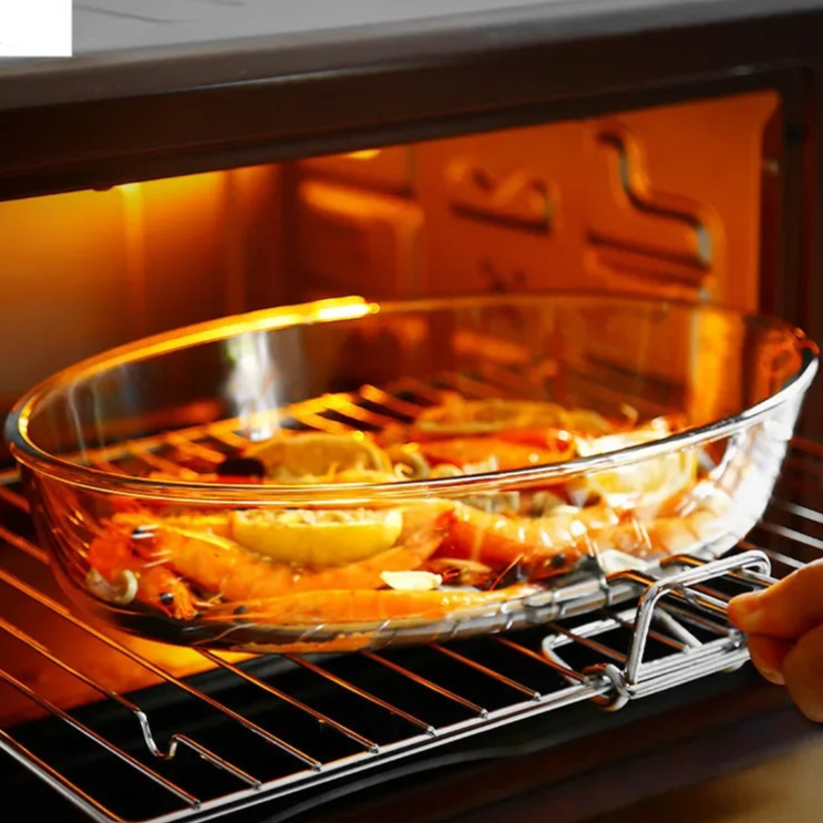 Ovten 2 Oval Baking Tray Set