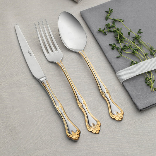 Vlowra 89 Pieces Cutlery Set
