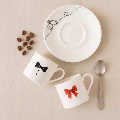 Lovu Coffee Set for Couples