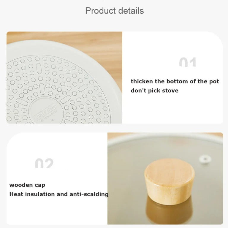 Moderna FIKA Cookware Set of 2 Pots and a Frypan