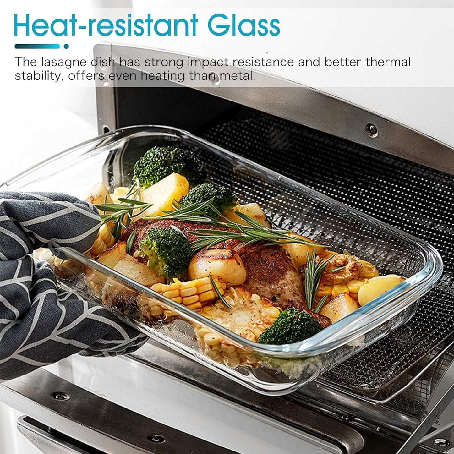 Paris 2 Rectangular Baking tray set